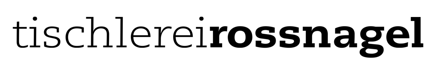 Logo der Firma "Tischlerei Rossnagel"