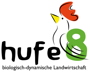 Logo der Firma "hufe 8"